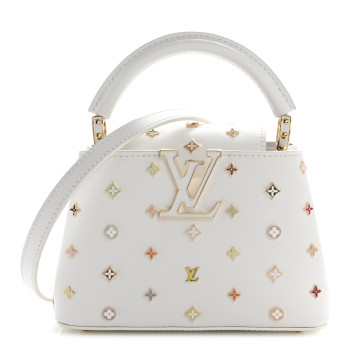 LOUIS VUITTON LV X TM Cowhide Mini Capucines Multicolor