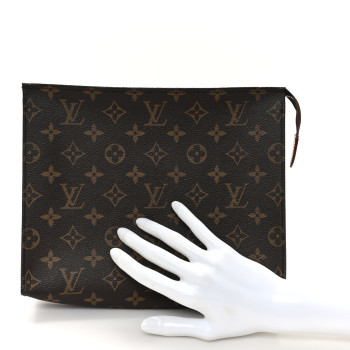 LOUIS VUITTON Monogram Toiletry Pouch 26
