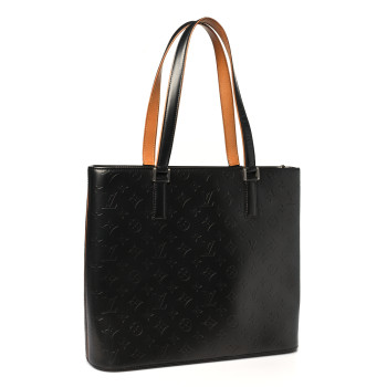 LOUIS VUITTON Mat Monogram Willwood Black