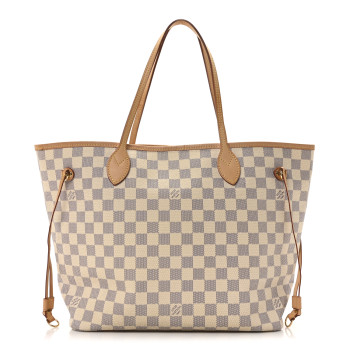 LOUIS VUITTON Damier Azur Neverfull MM