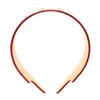 LOUIS VUITTON LV X TM Monogram  Multicolor Headband White
