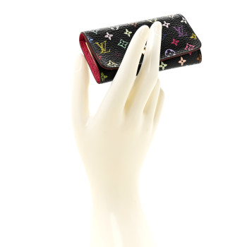 LOUIS VUITTON Monogram Multicolor Multicles 4 Key Holder Black Grenade