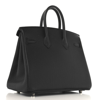 HERMES Togo Birkin 25 Black