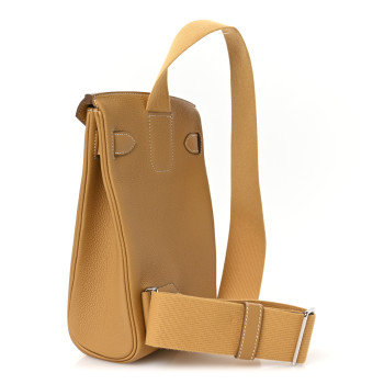 HERMES Togo Hac A Dos PM Backpack Naturel Sable