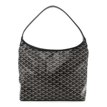 GOYARD Goyardine Boheme Hobo Black