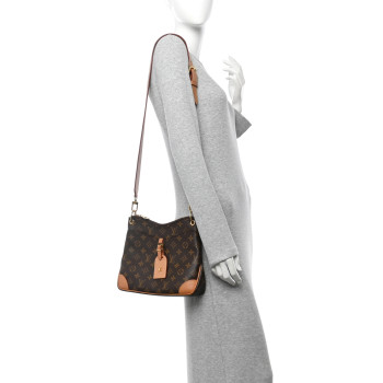 LOUIS VUITTON Monogram Odeon PM Natural