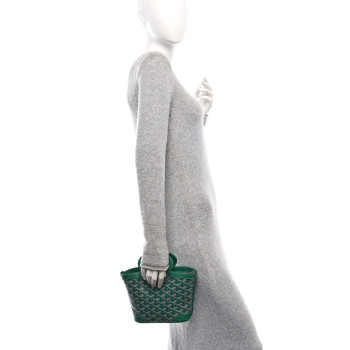 GOYARD Goyardine Beluga Mini Green