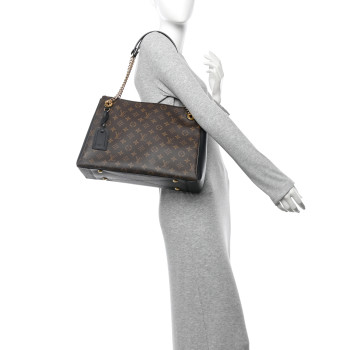 LOUIS VUITTON Monogram Surene MM Black