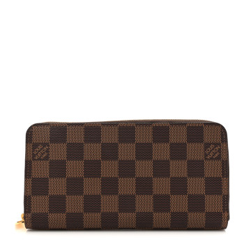 LOUIS VUITTON Damier Ebene Zippy Wallet