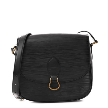 LOUIS VUITTON Epi Saint Cloud GM  Black