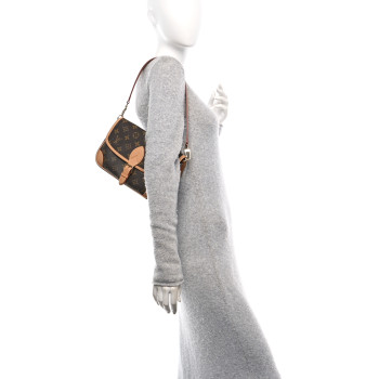 LOUIS VUITTON Monogram Diane Black