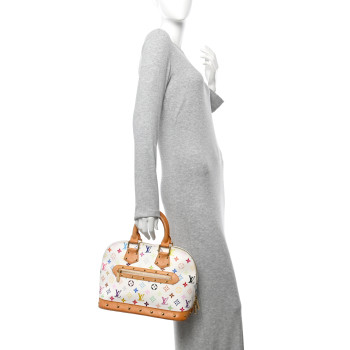 LOUIS VUITTON Monogram Multicolor Alma White