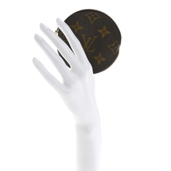 LOUIS VUITTON Monogram Round Coin Purse