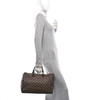 LOUIS VUITTON Damier Ebene Speedy 35