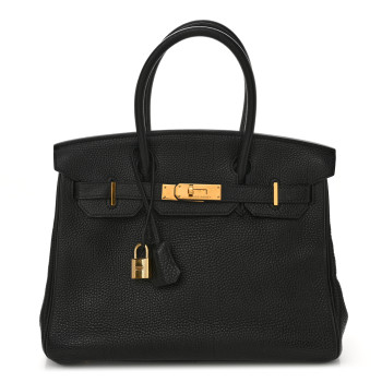HERMES Togo Birkin 30 Black