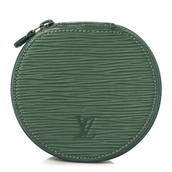 LOUIS VUITTON Epi Ecrin Bijoux 10cm Jewelry Box Case Borneo