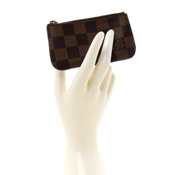 LOUIS VUITTON Damier Ebene Key Pouch