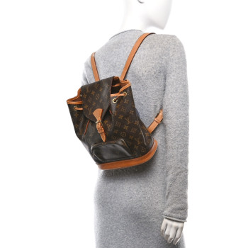 LOUIS VUITTON Monogram Montsouris MM Backpack