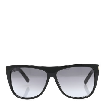 SAINT LAURENT Acetate SL1 Sunglasses Black