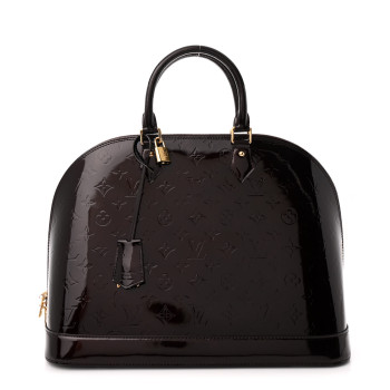 LOUIS VUITTON Vernis Alma GM Amarante