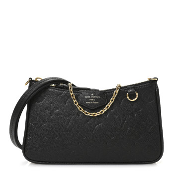 LOUIS VUITTON Empreinte Easy Pouch On Strap Black