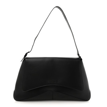 BALENCIAGA Box Calfskin XL XX Flap Bag Black
