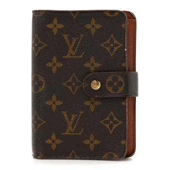 LOUIS VUITTON Monogram Porte Papier Zippe Wallet