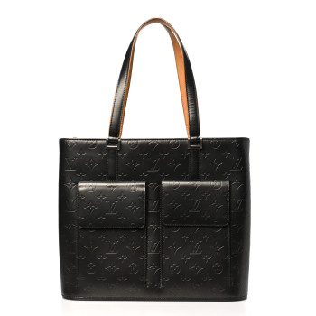 LOUIS VUITTON Mat Monogram Willwood Black