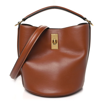 CELINE Smooth Calfskin Teen Bucket 16 Tan