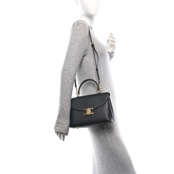 CELINE Supple Calfskin Medium Nino Black