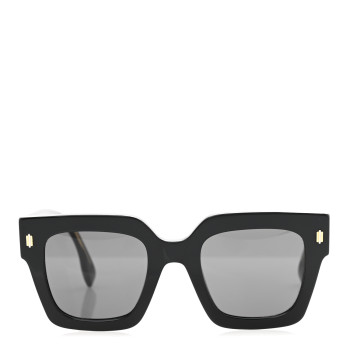 FENDI Acetate Fendi Square Sunglasses FE40101I Black
