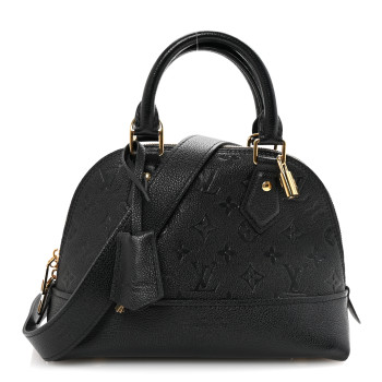 LOUIS VUITTON Empreinte Neo Alma BB Black