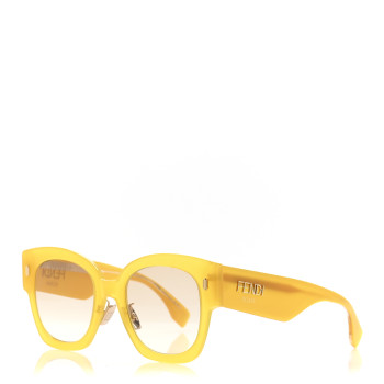 FENDI Acetate Sunglasses FF 0458/G/S Yellow