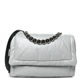 MARC JACOBS Lambskin The Pillow Bag Light Grey