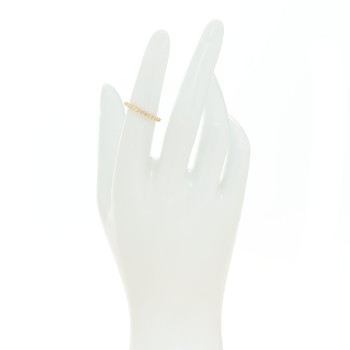 DAVID YURMAN 18K Yellow Gold Diamond 2mm Cable Collectibles Band Ring 49 5