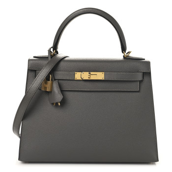 HERMES Epsom Kelly Sellier 28 Etain