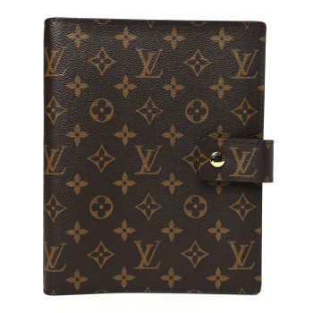 LOUIS VUITTON Monogram Large Ring Agenda Cover