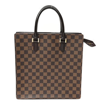 LOUIS VUITTON Damier Ebene Venice Sac Plat