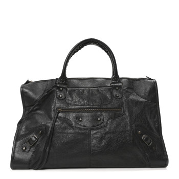 BALENCIAGA Agneau Classic Hardware Work Black