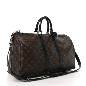 LOUIS VUITTON Monogram Macassar Keepall Bandouliere 45
