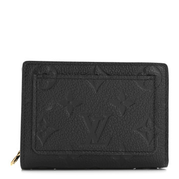 LOUIS VUITTON Empreinte Cléa Wallet Black