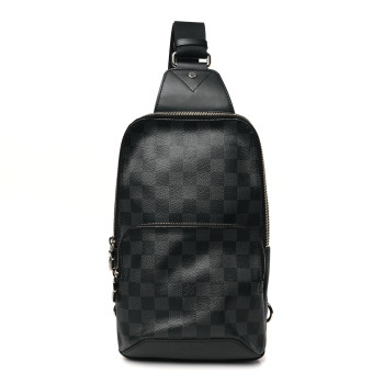 LOUIS VUITTON Damier Graphite Avenue Sling Backpack