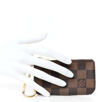 LOUIS VUITTON Damier Ebene Key Pouch