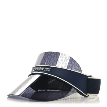 CHRISTIAN DIOR Oblique DiorClub V1U Sun Visor Blue