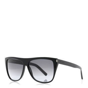 SAINT LAURENT Acetate SL1 Sunglasses Black