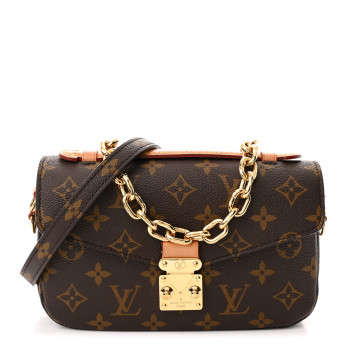 LOUIS VUITTON Monogram Pochette Metis East West