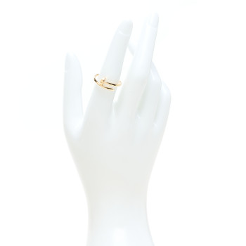 CARTIER 18K Yellow Gold Small Juste Un Clou Ring 53 6.5
