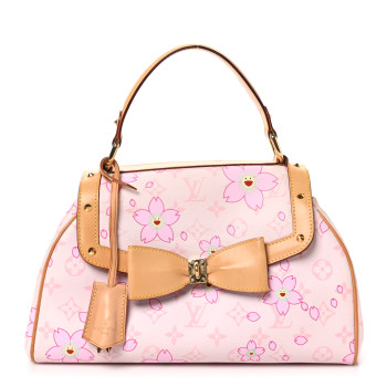 LOUIS VUITTON Monogram Cherry Blossom Sac Retro Pink