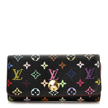 LOUIS VUITTON Monogram Multicolor Multicles 4 Key Holder Black Grenade