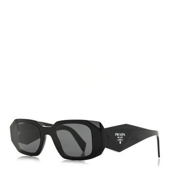 PRADA Acetate Symbole Sunglasses SPR 17W Black